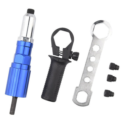Blind Rivet Adapter To Rivet Gun - Riveting Bits For Cordless Screwdriver And Drill