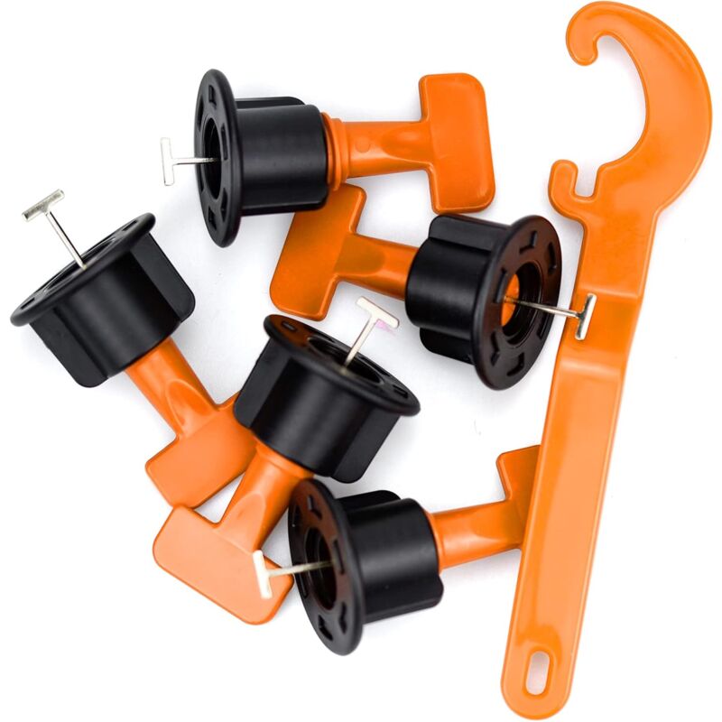 100 pcs Tile Leveling System, Reusable Tile Leveling System For Tiles, Ceramic Tiles, Wood Panels With 2 Special - Image 4