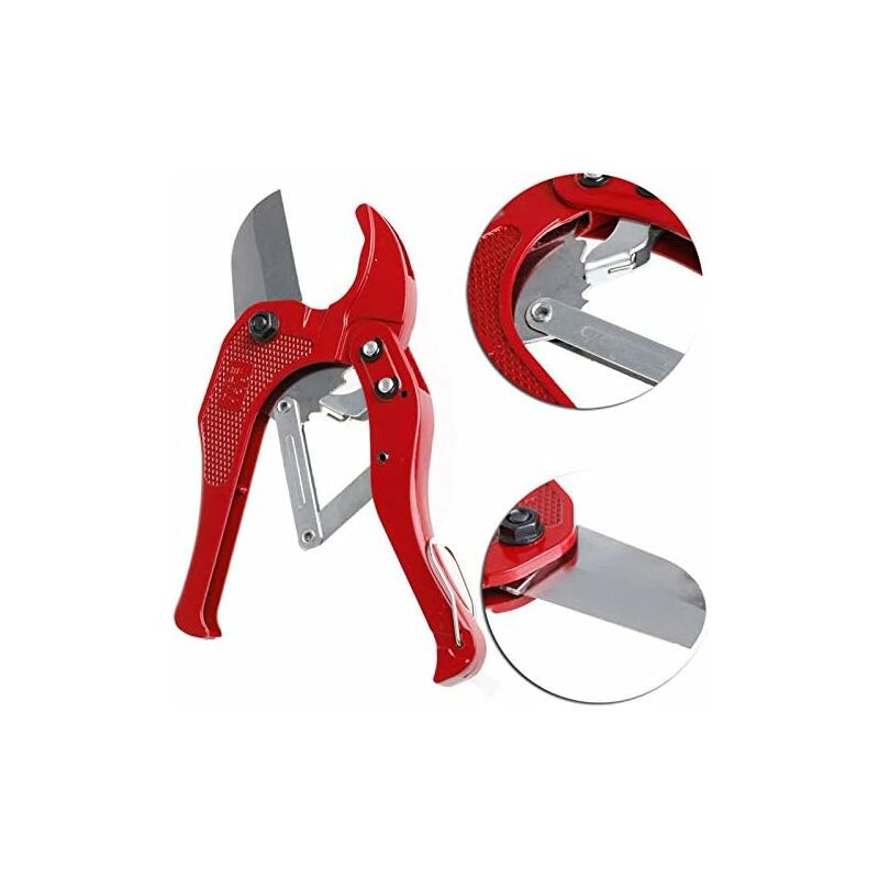 42Mm Ratchet Pipe Cutting Machine, Plastic Cutting System, Pvc/Ppr/Pe Pipes - Image 4