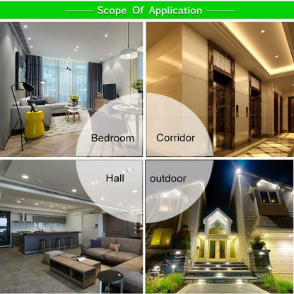 Dimmable LED Gx53 7W 85-265V Cabinet Light Die-Cast Aluminum Wall Light 4 pcs Cool White 6000K - Image 3