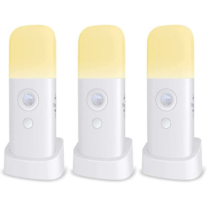 Kids Night Light, Motion Sensor Lamp, Adjustable Brightness, Portable, Rechargeable, For Bedroom, Kids ROom, And Living