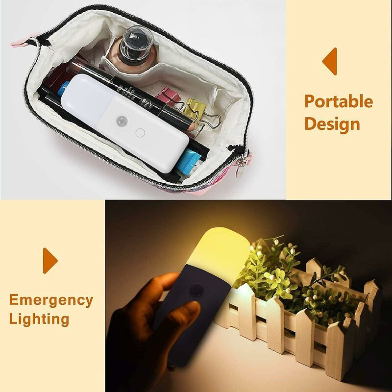 Kids Night Light, Motion Sensor Lamp, Adjustable Brightness, Portable, Rechargeable, For Bedroom, Kids ROom, And Living - Image 3