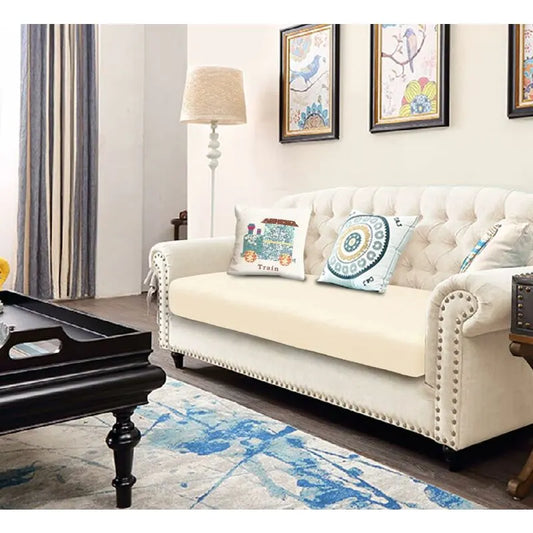 Velvet Cushion Cover Sofa Cushion Furniture Protector Cover Sofa Seat Cover For Couch Velvet Cushion Cover 2 Seater For - Image 3