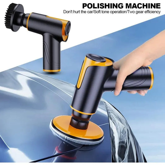 Mini Cordless Car Polisher Rechargeable Polishing Machine 100W 1800Rpm Portable Multifunctional Polishing Machine For - Image 2