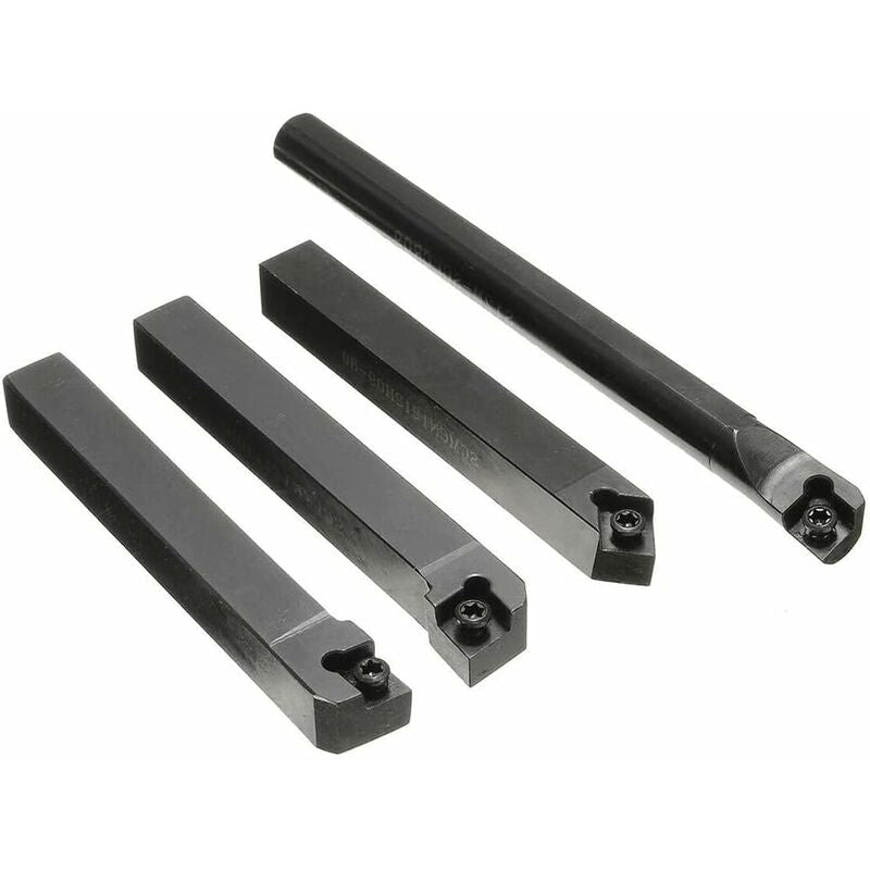 4 pcs Turning Tool Holder + Ccmt09T304 Carbide Inserts + T15 Wrench - Image 3