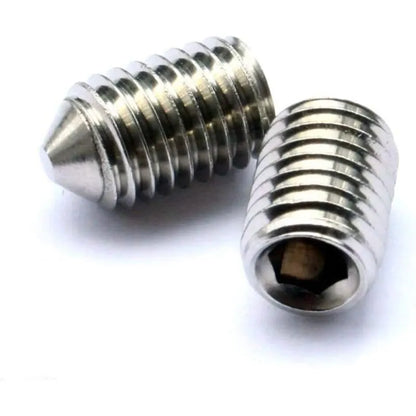16 pcs 5Mm Length Countersunk Grub Screws, Various Metric Threads, M3, M4, M5 & M6. A2 Grade Stainless Steel Hexagon - Image 3