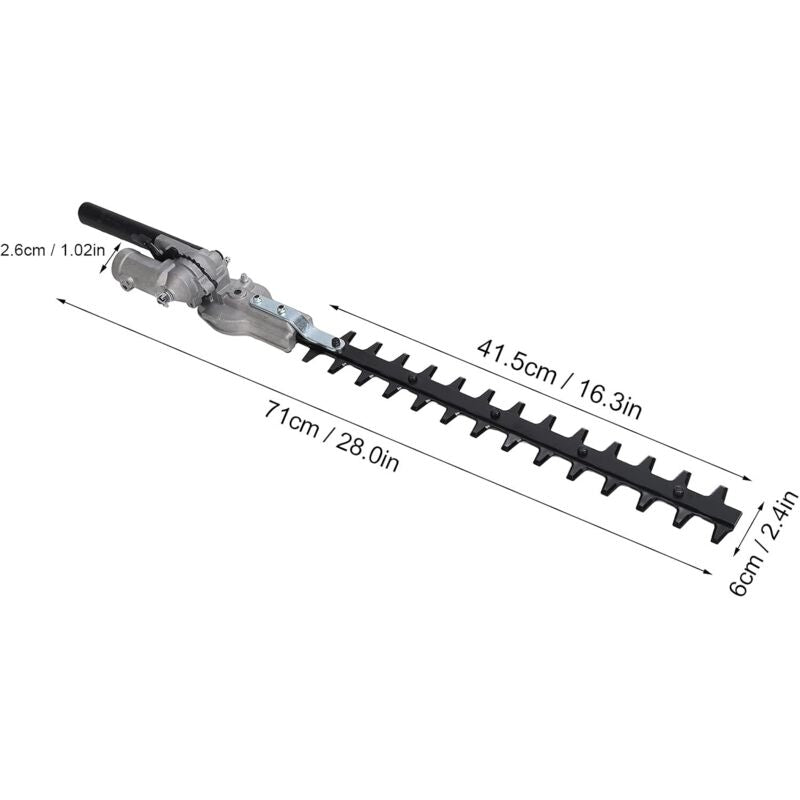 Hedge Trimmer, 26Mm Cordless Hedge Trimmer Attachment, Blade Attachment, Brush Cutter Spare Parts - Image 2