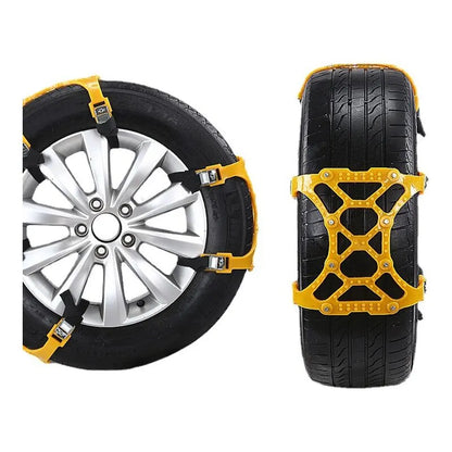 Snow Chains 6Pc Suitable For 165-275Mm