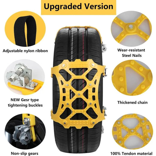 Snow Chains 6Pc Suitable For 165-275Mm - Image 3