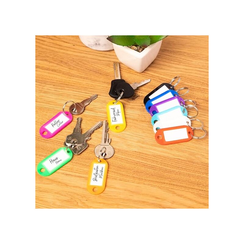 Key Tags/Key Panels, Heavy Duty Weatherproof, Labels, 100 Pieces - Image 3
