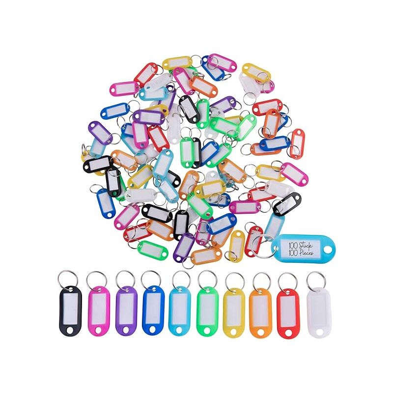 Key Tags/Key Panels, Heavy Duty Weatherproof, Labels, 100 Pieces - Image 4