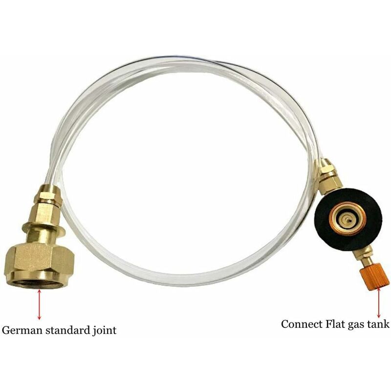 Propane Adapter Hose Converter Replacement Hose Connects To Outdoor Camping Gas Stove Propane Bottle Adapter - Image 2