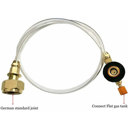 Propane Adapter Hose Converter Replacement Hose Connects To Outdoor Camping Gas Stove Propane Bottle Adapter - Image 2