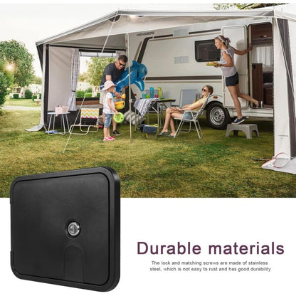 Rv Cable Hatch, Replacement Parts Rv Access Panel Accessories Waterproof - Lock For Converting A Camper Trailer, - Image 2