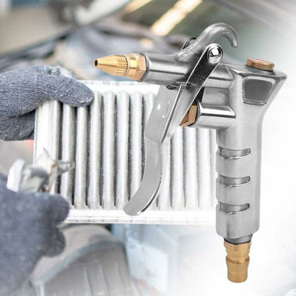 Powerful Aluminum Alloy Blow Dust Gun Air Blower With 1 Nozzle Blowing Duster Cleaning Air Pump Air Compressor Tool - Image 2