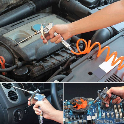 Powerful Aluminum Alloy Blow Dust Gun Air Blower With 1 Nozzle Blowing Duster Cleaning Air Pump Air Compressor Tool - Image 3