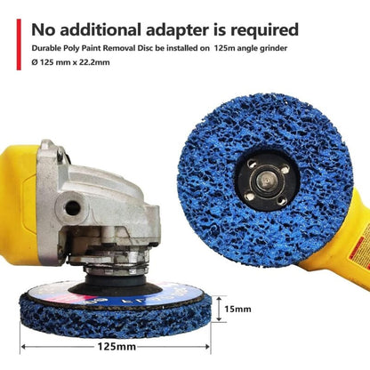125 X 22 Mm Cleaning Discs, Grinding Disc Grinding Discs For Surface Treatment Paint Abrasive Disc For Angle Grinder - - Image 3