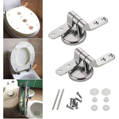 Toilet Seat Hinge Replacement Fixings Zinc Alloy Toilet Seat Hinge Toilet Seat Hinge For Wood Resin Mdf Toilet Seat - Image 2