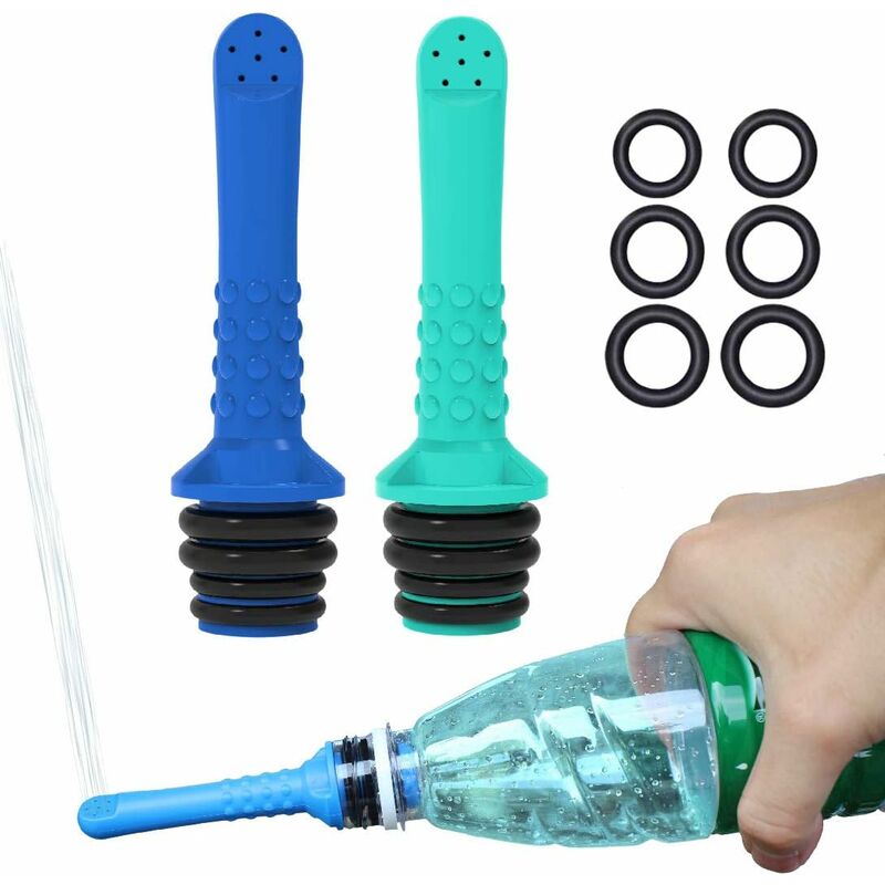 2-Pack Portable Bidets For Bathroom Or Travel. Cosmic Travel Shower Hose, Fits All Bottles. Discreet, Eco-Friendly, - Image 2