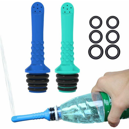 2-Pack Portable Bidets For Bathroom Or Travel. Cosmic Travel Shower Hose, Fits All Bottles. Discreet, Eco-Friendly, - Image 2