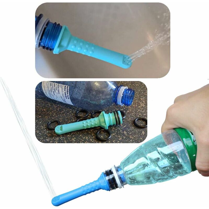 2-Pack Portable Bidets For Bathroom Or Travel. Cosmic Travel Shower Hose, Fits All Bottles. Discreet, Eco-Friendly, - Image 4