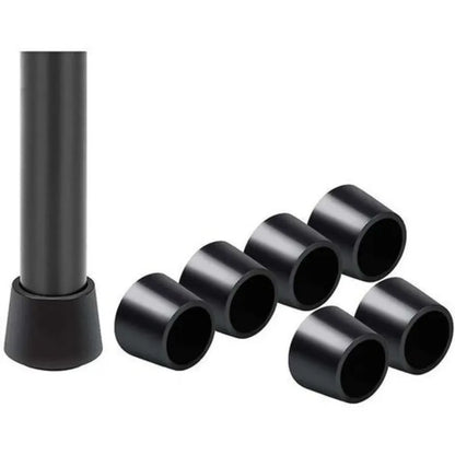 16 Pack Chair Leg Caps, Chair Leg Cap Rubber Chair Leg Protection End Caps, Inner Diameter - 7/8 Inch / 22 Mm, Black - Image 2