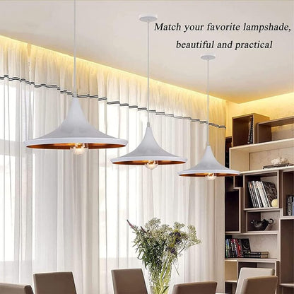 Parts E27 Lamp Socket, Pendant Light Holder Hanging Lamps Accessories With 1M Cable, E27 Lamp Holder With Cable For - Image 4