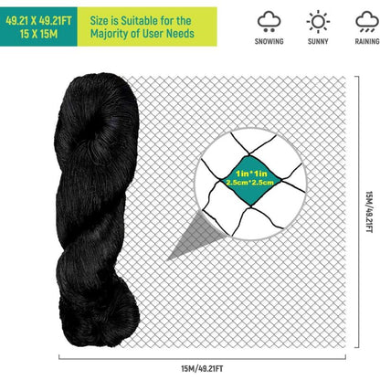 Anti Bird Netting For Aviary - Protective Chicken Netting 25Mm X 25Mm Mesh - Multipurpose Anti Pigeon Netting For - Image 2