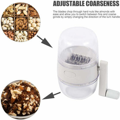 Manual Nut Grinder, Nut Chopper With Non-Slip Base, Multifunctional Dried Fruit Crusher, Peanut Crusher, Sesame Nut - Image 4