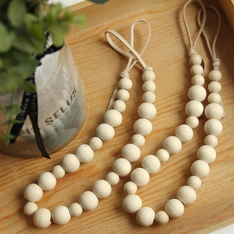 2 Pieces Bohemian Curtain Holdbacks, Curtain Tiebacks, Curtain Holdbacks - For Wall, Farmhouse, Window, Bedroom, Dining