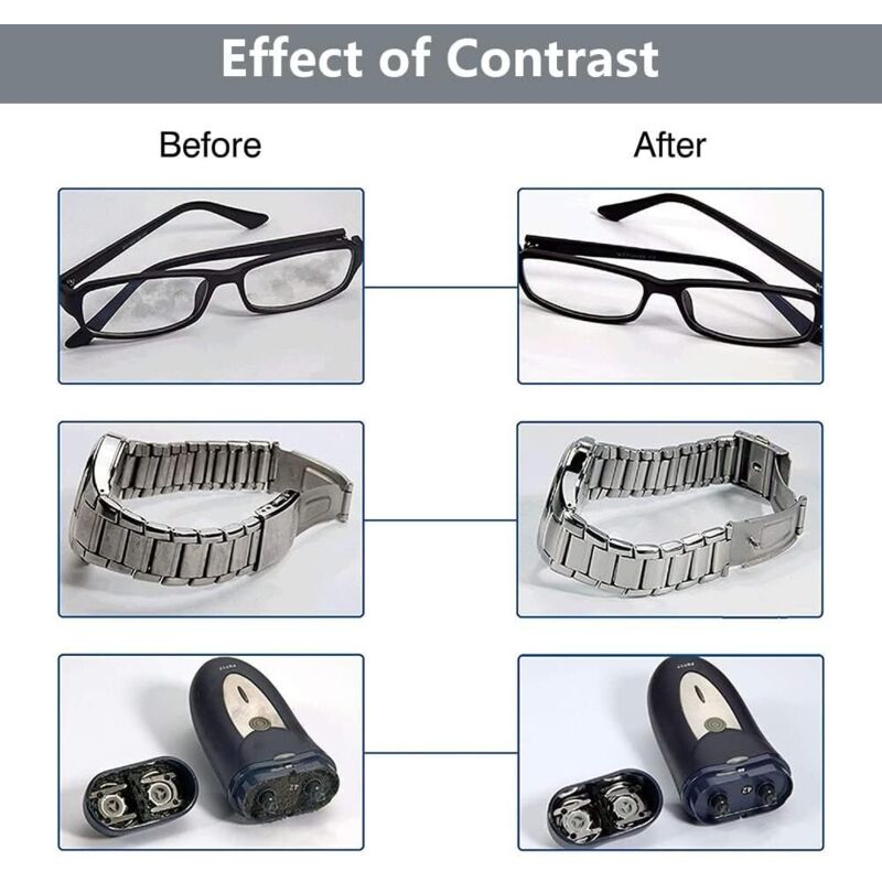 Ultrasonic Cleaner 350Ml Glasses Cleaner Ultrasonic Bath For Glasses Jewelry Watches Rings Necklaces Razors Dentures - Image 2