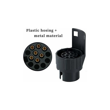 Trailer Plug Socket Adaptor,13 To 7 Trailer Towing Socket Adaptor For Trailer Truck Caravan Wagon - Image 4