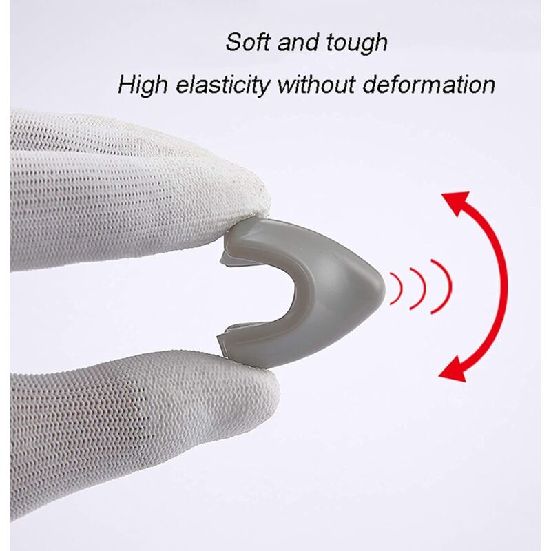 Corner Protector Clear Table Protectors L Shaped Corner Bumpers 20 Pack Food Grade Pvc Corner Guards For Kids Desk - Image 4