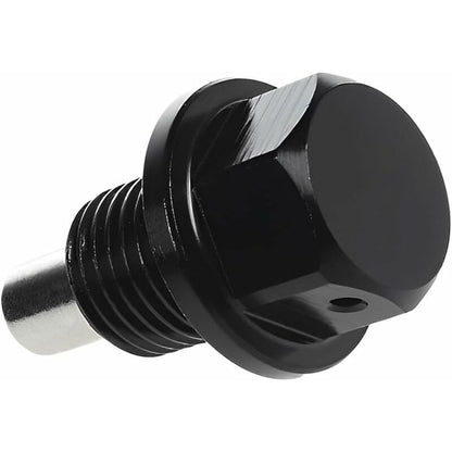 Oil Pan Screw, Universal Metal Anodized Magnetic Engine Oil Pan Nut Drain Plug Anti-Theft With Ring, Universal Oil Pan - Image 2