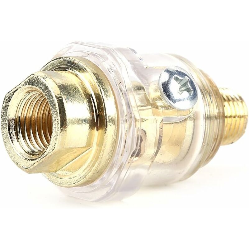 1/4'' Bsp Mini In-Line Oil Lubricator Air Tool Oil Lubricator Oiler Compressor Hose Automatic Lubrication For Pneumatic - Image 3