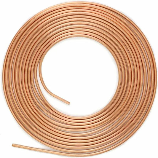 7.6M Brake Copper Hose, Brake Pipe Tube, Od 4.76Mm, Id 3.3Mm With 16 Nuts - Image 2
