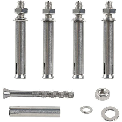 M8X80Mm Hex Expansion Bolts 304 Stainless Steel Expansion Screws Heavy Duty Concrete Anchors Fixing Screws For Wall