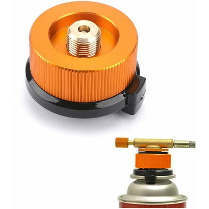 Camping Stove Gas Adapter Conversion Head Adapter For Canister Butane Screw Gas Cartridge Adapter Piston, Outdoor - Image 4