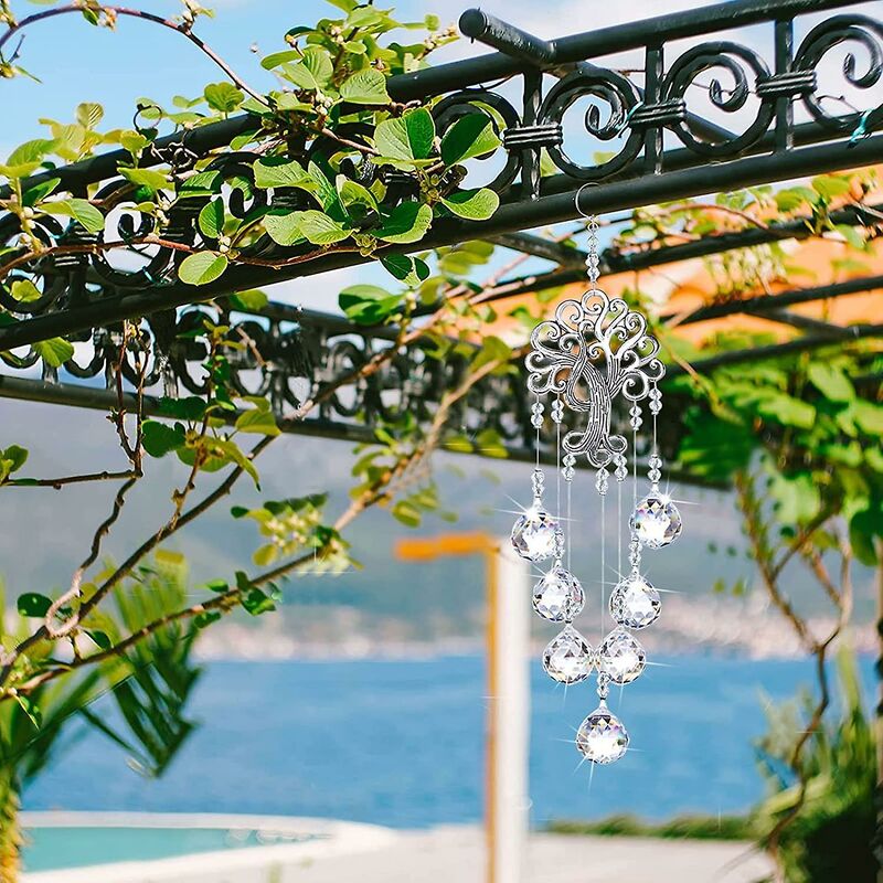 Crystal Suncatcher, Window Prism, Suncatcher, Hanging Sun Catcher For Home, Garden, Crystal Lamp, Curtain Pendant, - Image 4
