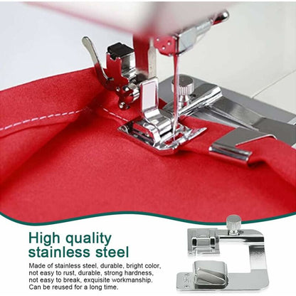 6 pcs Sewing Machine Presser Foot Hemmer Foot Sewing 4/8 6/8/8In ROlled Hem Foot 3/4/6Mm Foot - Image 3