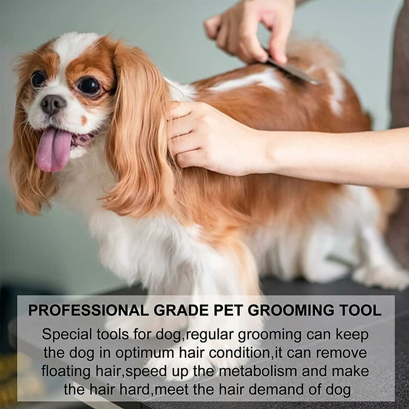 Right Handed Trimmer Knife Professional Dog Stripping Knife With Ergonomic Wooden Handle - Image 3