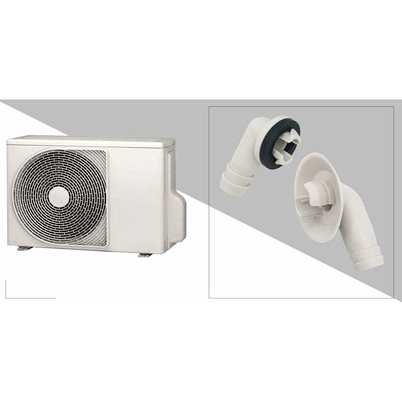 Air Conditioner Drain Hose Connector Elbow Fitting With Rubber Ring For Split Units And Window Units Ac 3/5 Inch (15Mm) - Image 4