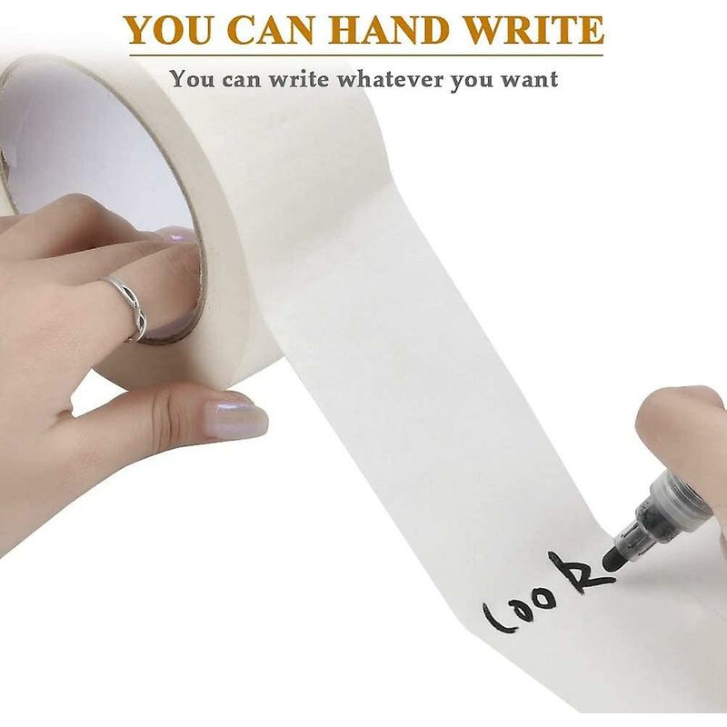 5 ROlls Masking Tape Adhesive Paint Masking Tape Multi-Purpose Strong Sticky Tape For Painting, Industry, Decorating, - Image 4