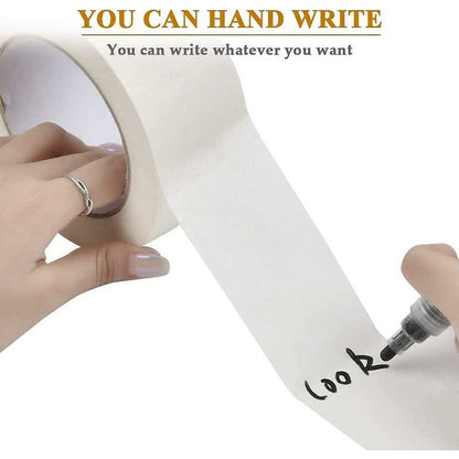 5 ROlls Masking Tape Adhesive Paint Masking Tape Multi-Purpose Strong Sticky Tape For Painting, Industry, Decorating, - Image 4