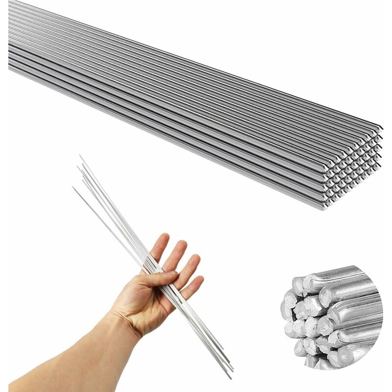 Welding ROd, 50 pcs 2.0Mm Low Temperature Aluminum Welding Electrodes - Easy Melt Welding ROds - Corrosion Resistance - Image 2
