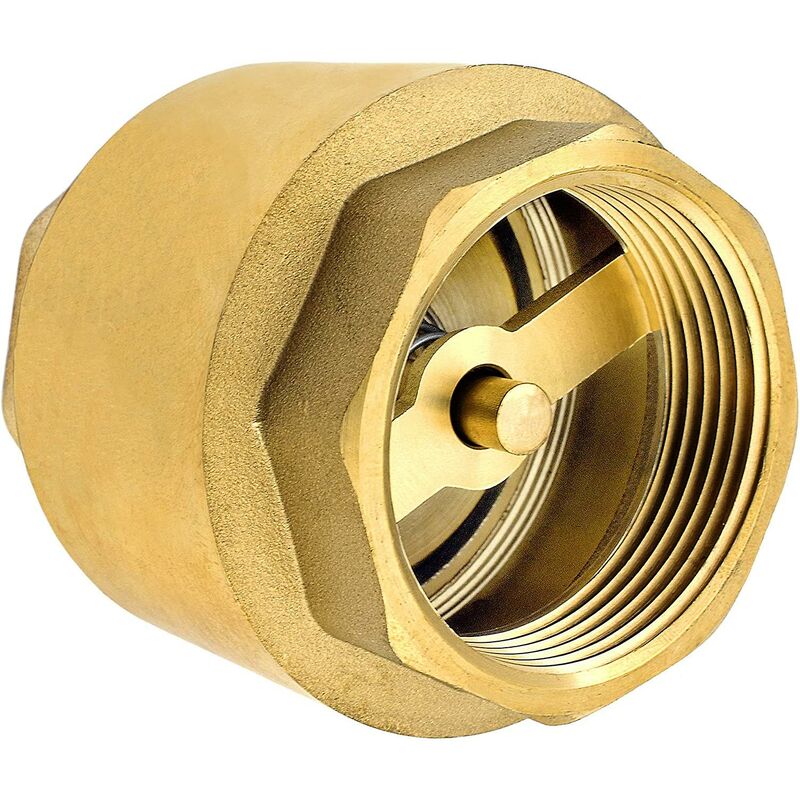 1/2 Inch Brass Check Valve High Quality Heavy Duty Rustproof Leakproof For Pump, Fountain, Washing Machine, Garden, - Image 4