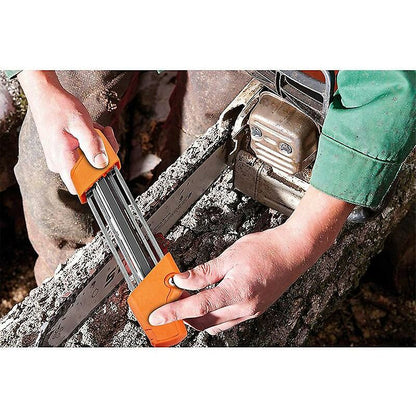 2 In 1 File Holder For 3/8" P Ø 4.0 Mm Chainsaw Chain - Image 3
