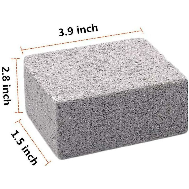 4 Pack Grill Block Pumice Stone Eco-Friendly Cleaning Stone, Reusable Grilling Stone Pumice Cleaner For Cleaning - Image 2