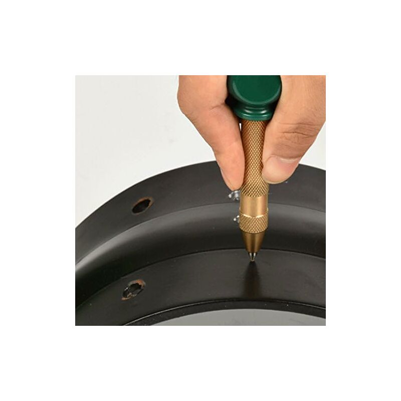 5" Automatic Center Punch Stainless Steel With Adjustable Stroke, Determines Drilling Position For Steel, Wood, Plastic - Image 4