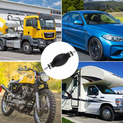 Liquid Water Transfer Pump, Portable Car Fuel Transfer Siphon Hand Pump For Waterworks Liquid Fuel Diesel Gasoline - Image 4